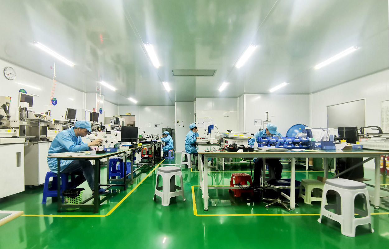 Shenzhen Syochi Electronics Co., Ltd производственная линия завода