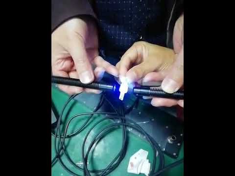 видео компании около UV glue curing