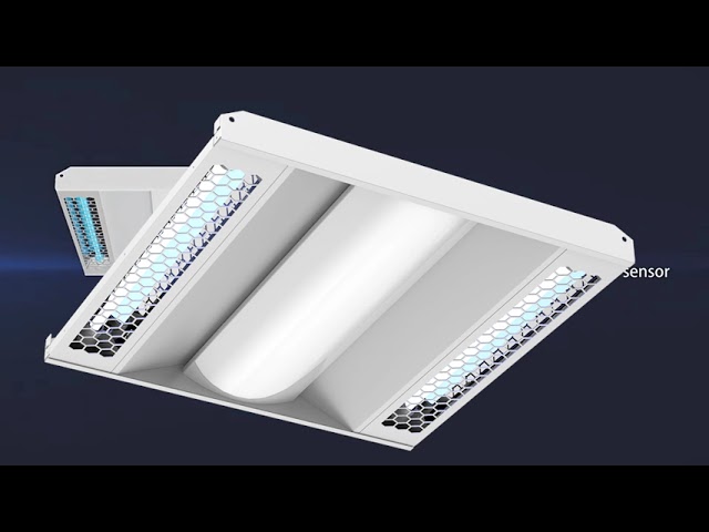 видео компании около PSE 4600LM LED UV Germicidal Light Quartz Glass Tube L32 Control System
