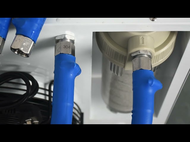 видео компании около R410 Refrigerant Water Cooling Chiller UV Disinfection 1160W Input